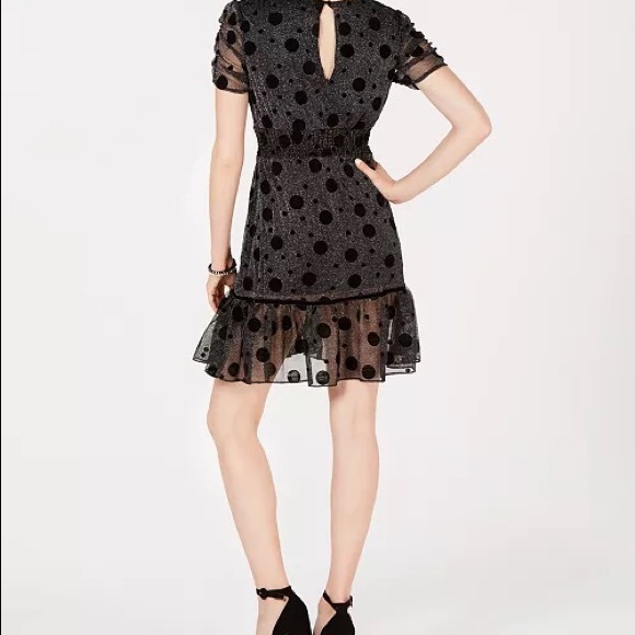 NWT - FANTASTIC PARTY DRESS Betsey Johnson
Polka-Dot Metallic Fit & Flare Dress - Picture 3 of 3